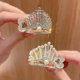 thumbnail image 3 of Horquilla Coreana Pinzas Para El Cabello Artefacto Fijo Aleación Corona Plata, 3 of 3