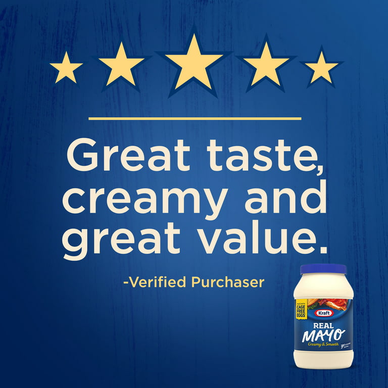 Kraft Mayo, Real, Creamy & Smooth - 30 fl oz