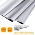 thumbnail image 3 of G4Free UPF 50+ UV Protection Large Travel Umbrella 42/46 Inch Auto Open Close Windproof Sun Blocking Umbrella, 3 of 9
