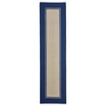 thumbnail image 1 of Liora Manne Napoli Border Blue Indoor/Outdoor Runner Rug 24" x 8', 1 of 2