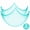 Aqua, variant on Decorative Fishing Net 80x40 Inch,3mm Thick Natural Cotton-Large Wall Hanging Fish Net Decorations,Party Fishnet for Nautical Pirate Beach Themes,Pink 2 Pack