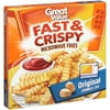 Great Value Fast & Crispy Original Crinkle Cut Microwave Fries, 4.75 oz