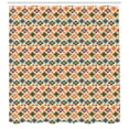 thumbnail image 3 of Ambesonne Ikat Shower Curtain, Colorful Floral Motifs Boho, 69"Wx84"L, Multicolor, 3 of 3