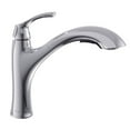 thumbnail image 4 of Lulani Maldives 1-Handle Low Profile Pull-Out Kitchen Faucet - Brushed Nickel, 4 of 7