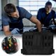 thumbnail image 2 of Xihbxyly Bolsa de Herramientas Multifuncional para Cintura y Piernas, Correa Ajustable para Mayor Comodidad, Gran Capacidad, Práctica para Techadores, Barberos y Aficionados Al Bricolaje, Esencial pa, 2 of 7