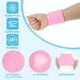 thumbnail image 4 of Uxcell Sweatbands Headband Wristband, Sweat Terry Cloth for Sports, Green 10 Set/18Pcs, 4 of 7