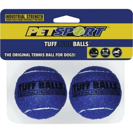 UPC: 0713080700110 | Petsport Tuff Blue Balls Industrial Strength Dog Toy