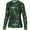 Green Leaf Camo, variant on Women’s Camo Hunting Shirt Long Sleeve UPF 50+ Sun Protection Performance Tee fishing Hiking