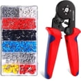 thumbnail image 1 of Crimpadora de Terminales con 1200 Piezas para Cable AWG 22-8, 1 of 7