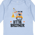 thumbnail image 4 of Inktastic Little Brother Construction Truck Boys Boys Long Sleeve Baby Bodysuit, 4 of 5