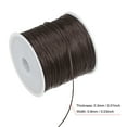 thumbnail image 4 of Unique Bargains Elastic Cord DIY Making Stretchy String Craft Wire, Brown, 2 Rolls, 4 of 6