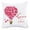 Heart shape, variant on Valentines Day Soft Plush Love Heart Pillow Covers, 16 x 16 Inch ,Faux Fur Wool Decorative Anniversary Cushion Case for Sofa Home Decoration,Red-A