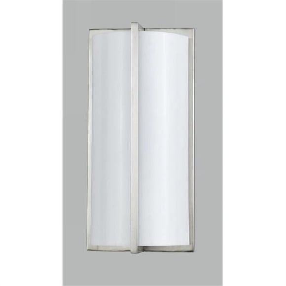 Cal Lighting LA-177-BS 18W Plc Wall Lamp - Brushed Steel