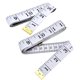 thumbnail image 2 of 2Pack Cinta Métrica Suave 60 Pulgadas 1.5M Doble Escala Cinta Métrica Suave, Coser Tela a Medida Regla y Modista Cinta Flexible Regla pare Cintura Sujetador Circunferencia de Cabeza (negro), 2 of 4