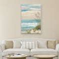 thumbnail image 3 of Beach at Dusk by Sally Swatland Wrapped Canvas Art Painting Print, 3 of 4