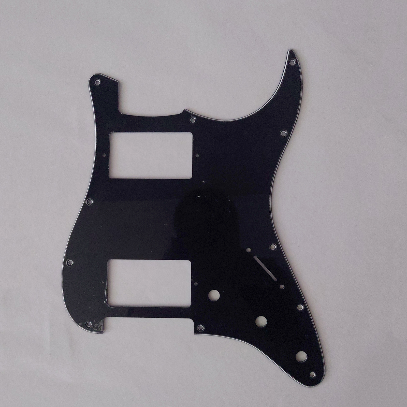 For Fit Fender Stratocaster HH Humbucker Pickup Strat Guitar Pickguard Replacement Parts with Mounting Screws 3 Ply