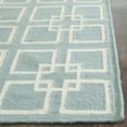 thumbnail image 5 of SAFAVIEH Martha Stewart Square Dance Geometric Area Rug, Geyser Blue, 9' x 12', 5 of 9