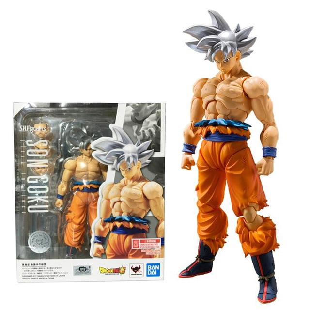 Figura de acción Bandai SHF Dragon Ball Goku Ultra Instinct Gao Jiahui coleccionable unisex