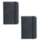 thumbnail image 1 of Mini libreta de bolsillo elegante de los cuadernos del diario del cuero de la tapa dura, negro, 1 of 5