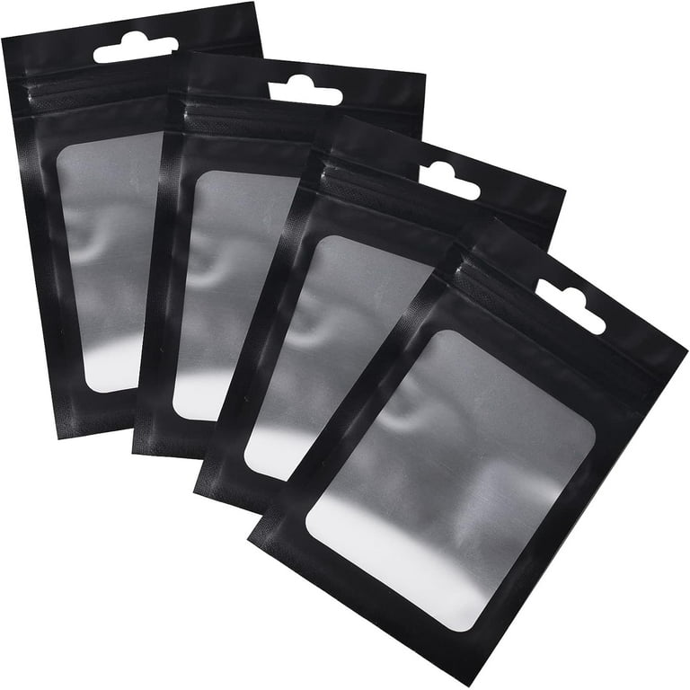 200 Pieces Mylar Zip Lock Bags Small Aluminum Foil Bags Sealable, Storage Ziplock Bag (Multicolor)