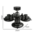 thumbnail image 3 of 360 Adjustable Suction Cup Mount For Satellite Antenna, Aluminum Alloy, RV Camping Marine Use, 3 of 8