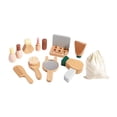 thumbnail image 4 of bedienty Wood Makeup Kits For Girls With Styling Tool Cosmetic Designed To Foster Imaginative Role Play Among Kids Smooth Edge, 4 of 6