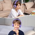 thumbnail image 3 of New Bee Wired Headphones for Kids Foldable Headset for Boys Girls Adjustable Headphone with Mic, 3 of 13