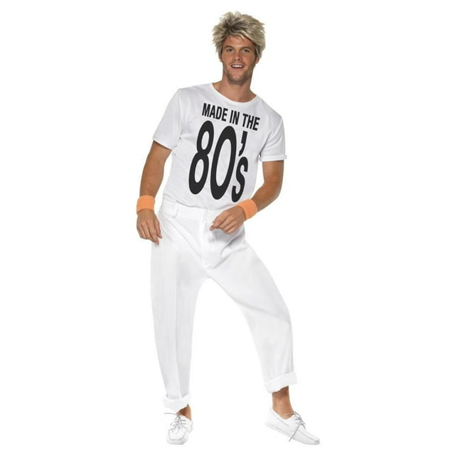 Smiffys Ensemble de Costume pour Adulte Fabriqué dans les Années 80