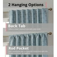 thumbnail image 4 of THD Riley Moroccan 100% Complete Blackout Thermal Insulated Back Tab Rod Pocket Curtain Panels, Pair, 4 of 54