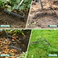 Rakes for Gardening, 5 STF9 ft Bow Rake for Heavy Duty, Yard Metal Rake