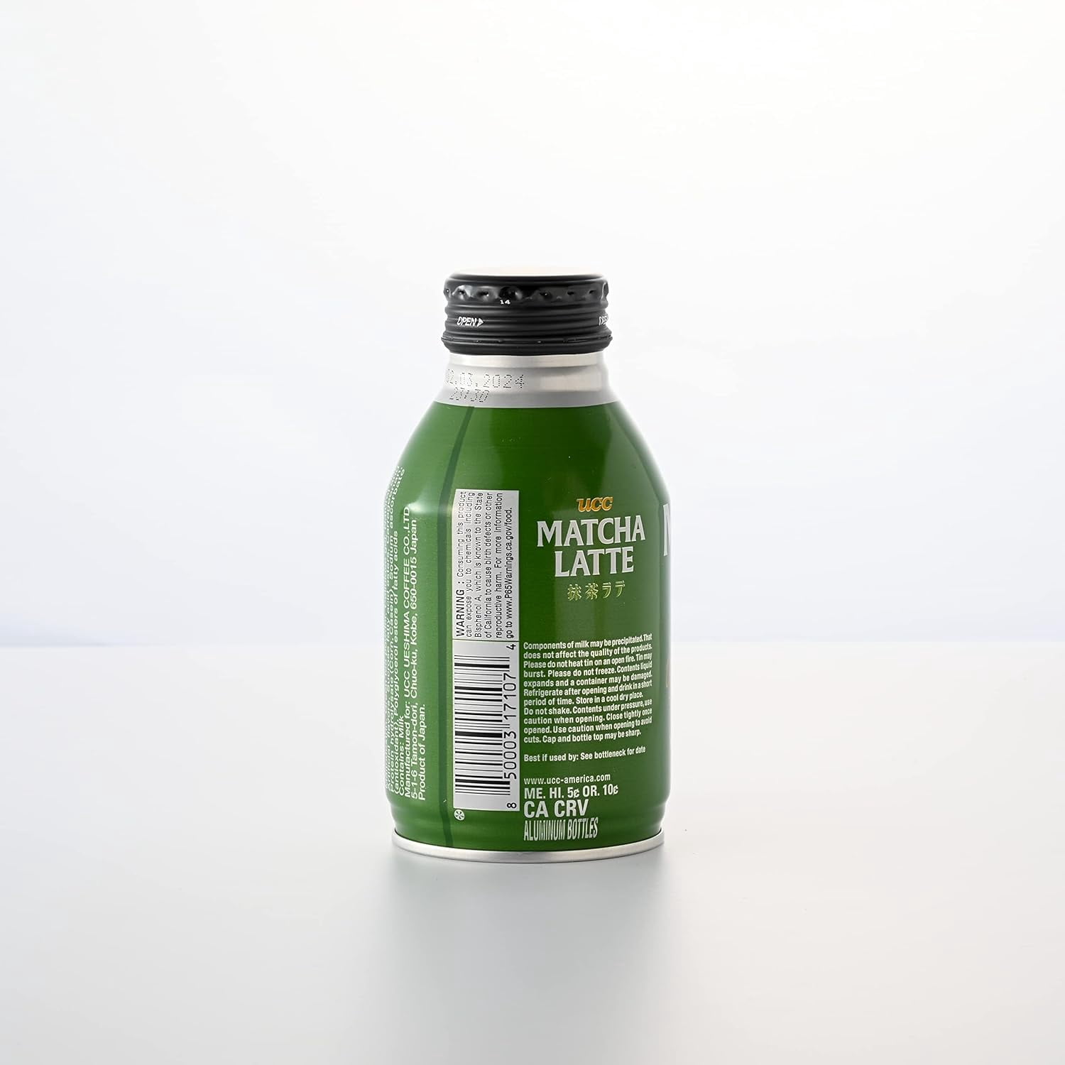 UCC Ready to Drink Matcha Latte, 8.79 FL OZ (Pack of 24)