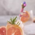 thumbnail image 1 of Oleegame 1PC Glass Bottle Soft Silicone Straw Set With Dust Cover Universal Diameter 8mm Including Glass Straw And Dust Plug, 1 of 4