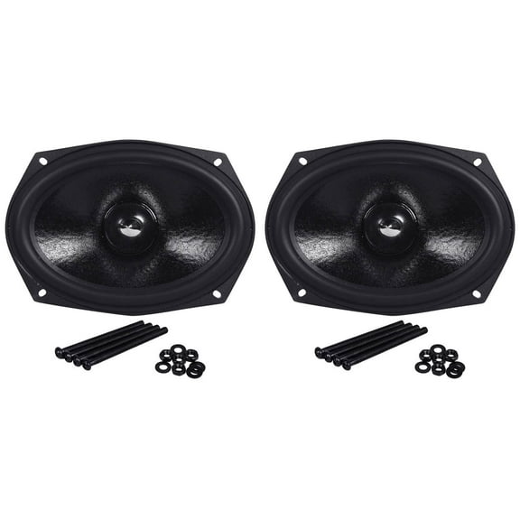 (2) Rockville RVL69W 6x9" 600w  Cast Aluminum Car Subwoofers Sub Woofers