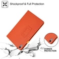 thumbnail image 6 of SaniMore iPad 10.9 Inch Case 2022 (New 10th Generation), [Full Protection] [Slim & Lightweight] PU Leather Case with Auto Sleep/Wake & Kickstand Feature Smart Cover for iPad 10th Gen 2022, Orange, 6 of 6