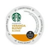 Starbucks Veranda Blend Blonde Light Roast, Keurig Coffee Pods, 72 Ct