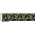 thumbnail image 2 of Ambesonne Khaki Fabric by the Yard Upholstery, Camouflage Motif Camo Stains, 5 Yards, Army Green Slate Brown, 2 of 4
