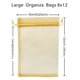 thumbnail image 2 of Bolsas de organza Jexila Gold, 20 x 30 cm, para joyas y regalos, 100 unidades, 2 of 7