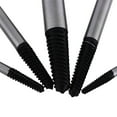 thumbnail image 3 of Extractor de taladro de tornillo, 5 piezas extractor de tornillos rotos, tornillo dañado, herramienta de extracción fácil de quitar Unbranded GS01758, 3 of 7