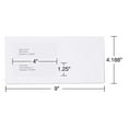 thumbnail image 3 of Gummed Business Envelopes, 4 3/16-inch x 9-inch, White, 2000/Carton (ST381911-CCVS), 3 of 4