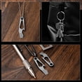thumbnail image 6 of Aellinatey Buckle Keychain Multipurpose Bottle Opener Key Holder Clip for Camping Hiking, 6 of 10