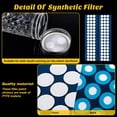 thumbnail image 3 of 96 Pieces Synthetic Filter Paper Stickers 20 mm Filter Patch Sticker 0.25 µm Filter Paper Circles for Mushroom Cultivation Wide Mouth Jar Lids, 3 of 6