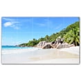 thumbnail image 1 of Picture-Tiles.com: Beach Ceramic Tile Wall Mural WAL500056-53M. 30"W x 18"H using (15) 6" x 6" Ceramic Tiles-Satin Finish, 1 of 3