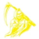 thumbnail image 2 of de de Fantasma para Coches, Automóviles, Camiones - Amarillo Yotijar pegatinas de coches, 2 of 8