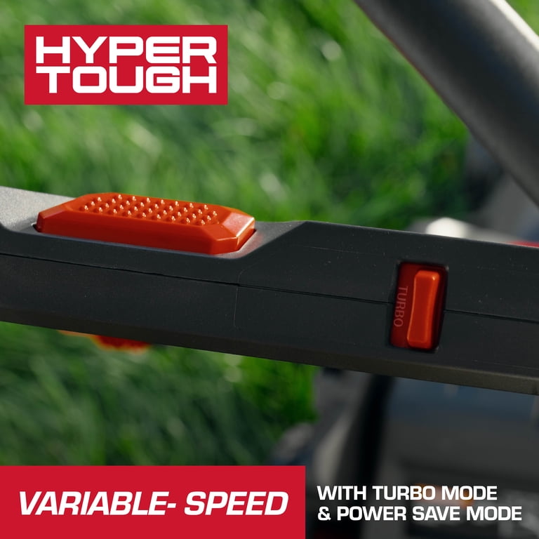 Hyper Tough 20V 20-inch Cordless Push Lawn Mower, HY5601050516020