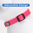 thumbnail image 4 of Pawtitas Dog Collar for Extra Small Dogs Training Puppy Collar with Solid - XS - Pink, 4 of 9