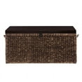 thumbnail image 4 of Coffre de Rangement en Jacinthe d'Eau - Noir Lavé, Espresso, 4 of 6