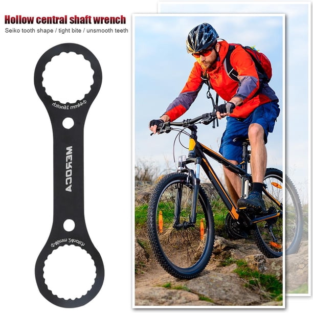 4uds. Llave inferior Soportes de bicicleta Instalar herramienta de reparación de llave de bicicleta (BB44 + BB46)