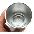 thumbnail image 5 of MOYISHI 5 Pack 16 Ounce Stainless Steel Pint Cups Shatterproof Cup Tumblers Unbreakable Metal Drinking Glasses for Bar, Home, Restaurant, 5 of 7
