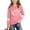 Pink, variant on Girls Black Long Sleeve Soccer Heart Graphic Tee Soft Athletic Comfortable Top Crewneck Relaxed Fit T-Shirt,Size 11-12 T