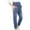 Z2-Blue, variant on Hpgjzj Kids Girls Jeans Casual Solid Color Ruffle Bell-Bottoms Denim Pants Mid Waist Flared Trousers 3-12 Years